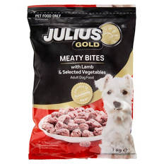 Dog Food Meaty Bites with Lamb & Selected Vegetables 1kg